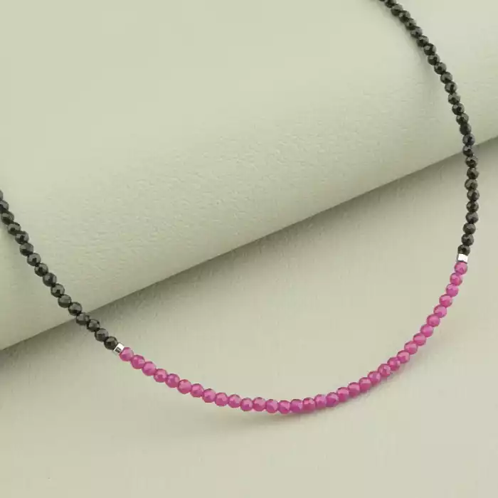 🏷️️ Підвіска Шпінель, Рубін 42 см. ss_104048