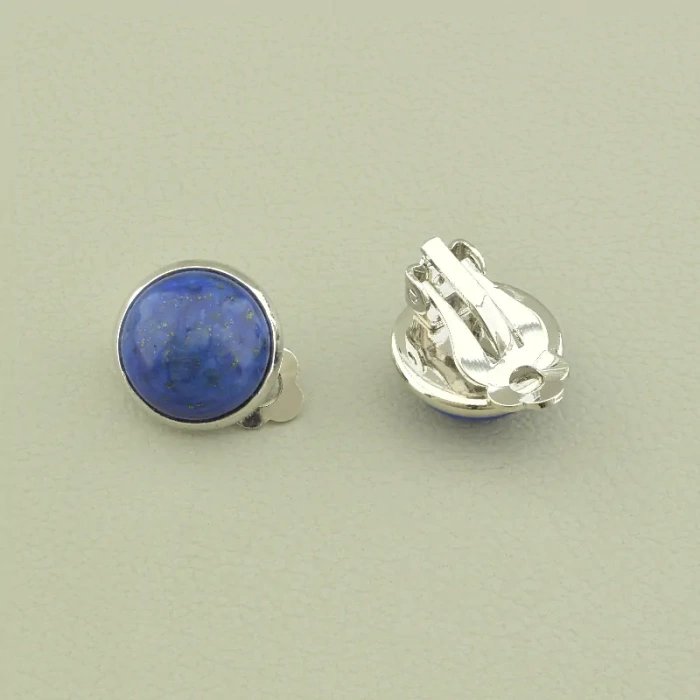 Сережки Лазуріт 14х14 ss_104264 ss_104264