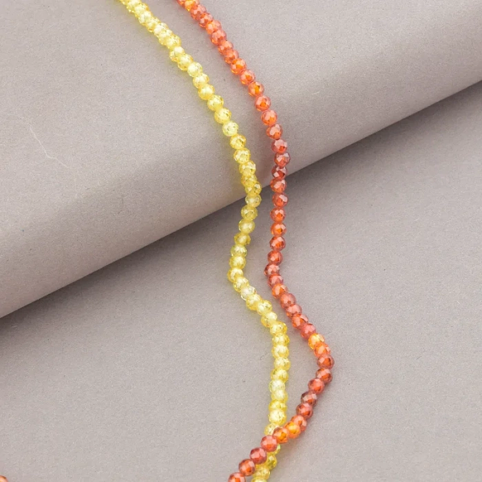 🏷️️ Підвіска Циркон срібло (925 проба) 40 см. ss_89962