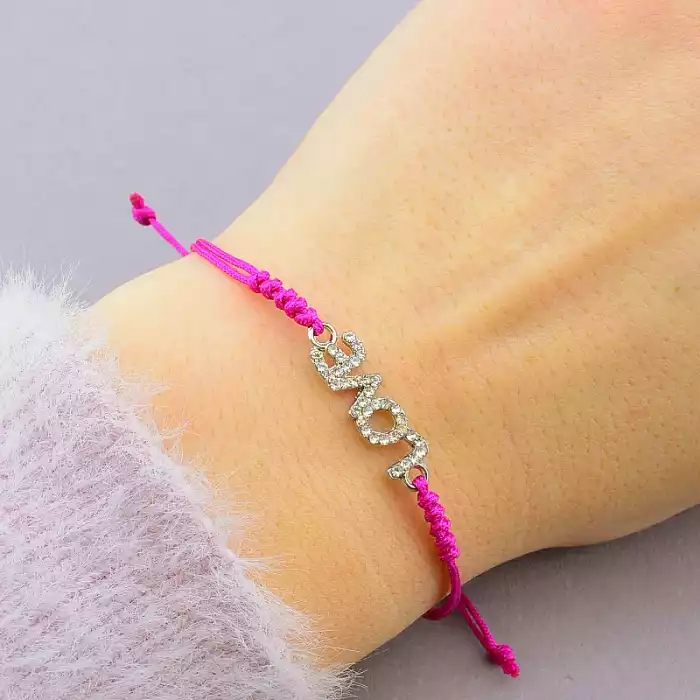 🏷️️ Браслет шамбала ShangMei Сrystal Нитка ss_106299