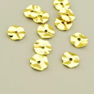 Вставка 8х8мм. (позолота 18к лимонна)