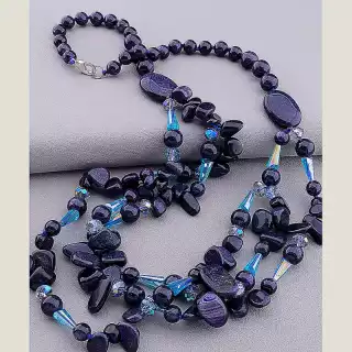 Намисто Авантюрин 62 см