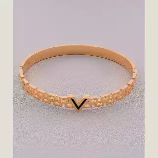 Браслет шарнірний Stainless Steel 16 см (позолота 18к)