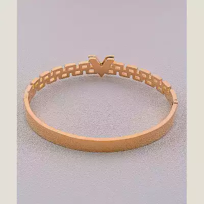 🏷️️ Браслет шарнірний Stainless Steel 16 см (позолота 18к) F-50917