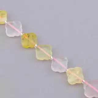 Намистини Самоцвіти 40 см. на нитці (натуральне каміння, без застібки)