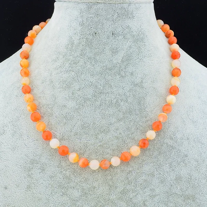 🏷️️ Намисто Сердолік 45 см. ss_86540