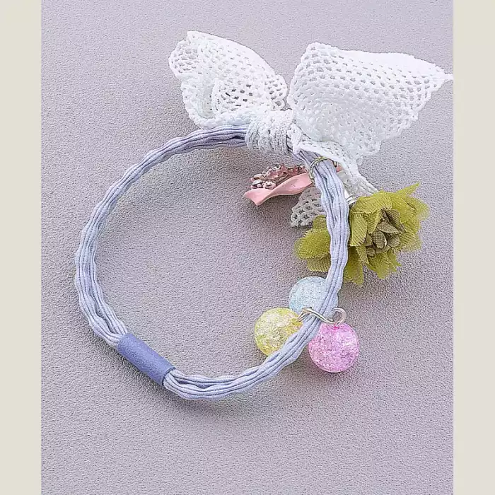 🏷️️ Резинка для волосся Flora Secret тканина ss_41604