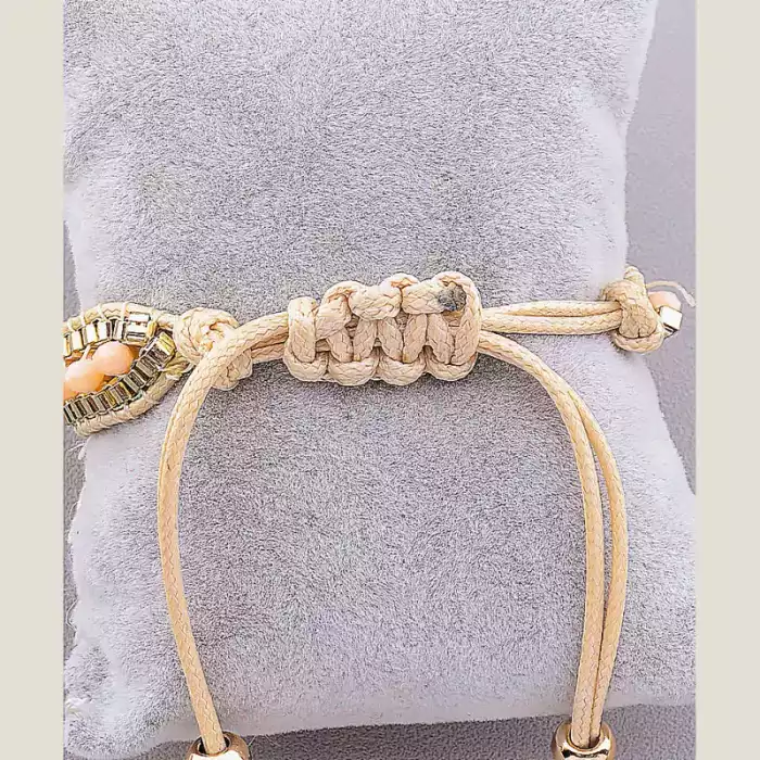 🏷️️ Браслет шамбала Чеський кришталь 17 см ss_18363