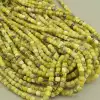 🏷️️ Намистини Жадеїт 39 см. на нитці (натуральне каміння, без застібки) F-104472