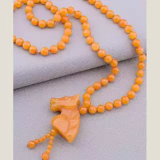 Намисто Яшма 65 см