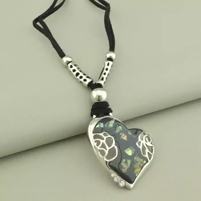 🏷️️ Підвіска+Сережки Галіотіс, Фіаніт 42 см. ss_98191