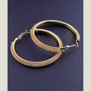 Сережки з французьким замком Fashion 60х5 мм