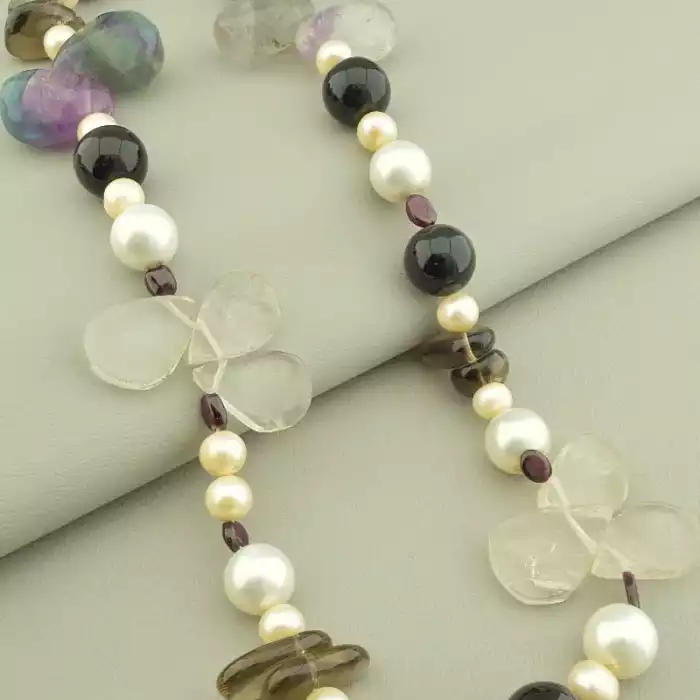 🏷️️ Намисто Самоцвіти 50 см. ss_100230