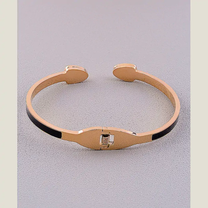 🏷️️ Браслет шарнірний Stainless Steel 16 см (позолота 18к) ss_50918