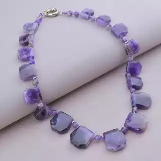 Намисто Аметист 46 см