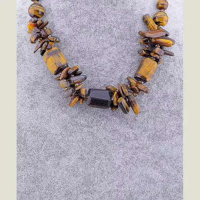 🏷️️ Намисто Тигрове око 45 см ss_54188