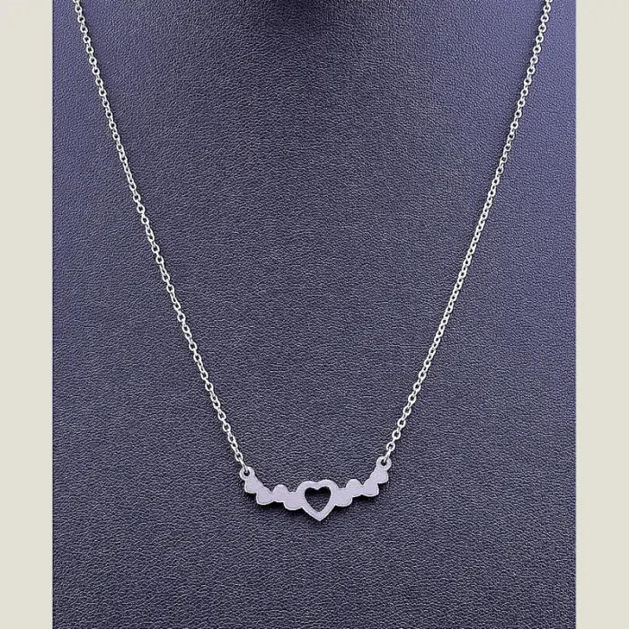 🏷️️ Підвіска серце Stainless Steel 40 см ss_55339