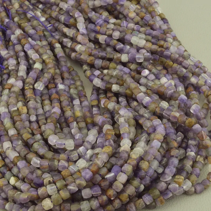 🏷️️ Нитка Аметист 39 см. (без застібки) ss_102798