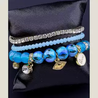 Браслет без застібки Сrystal 17 см