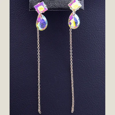 Сережки Fashion Сrystal (позолота 18к)