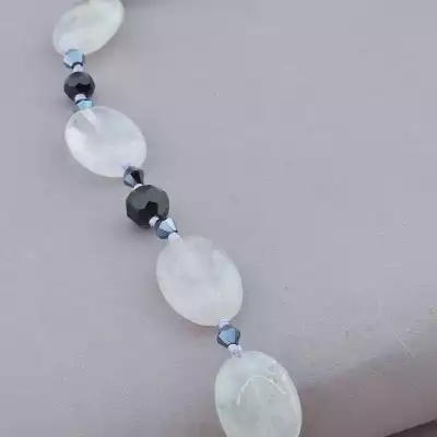 🏷️️ Намисто Аметрін, Чеський кришталь 50 см. F-89464