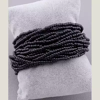 🏷️️ Браслет резинка Бісер 17 см F-29778