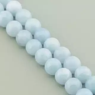 Намистини Кварц 38 см 10 мм на нитці (натуральне каміння, без застібки)