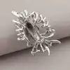 🏷️️ Брошка рибка Сrystal 55x35 мм F-75387