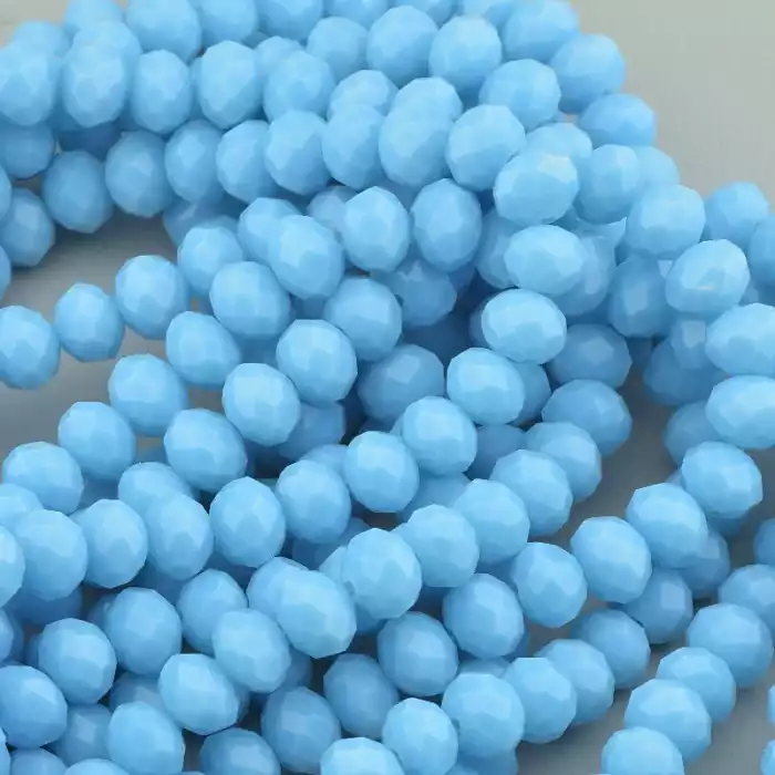 🏷️️ Нитка Чеський кришталь 43 см. 7,5 мм. (без замка) ss_92619