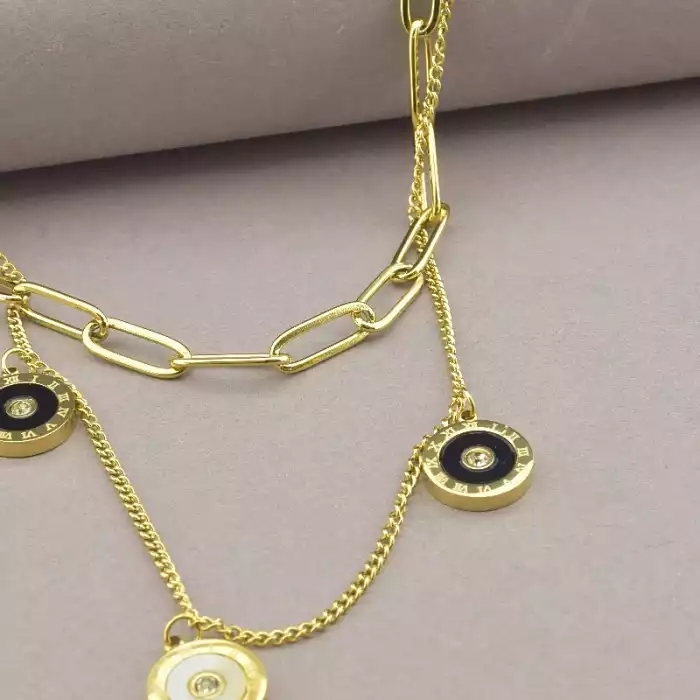 🏷️️ 🏷️️ Підвіска Xuping емаль 40 см (позолота 14k лимонна) ss_93446 ss_93446