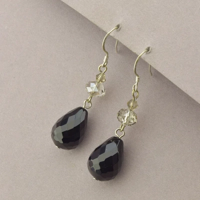 Сережки петля Чеський кришталь