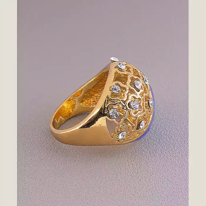 🏷️️ Перстень Сrystal (позолота 18к) ss_45007