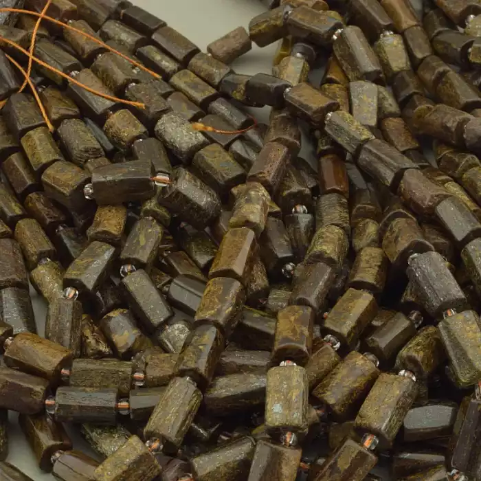 🏷️️ Нитка Бронзит 40 см. (без застібки) ss_104051