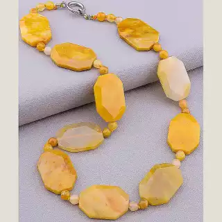 Намисто Яшма 48 см