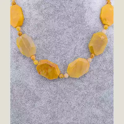 🏷️️ Намисто Яшма 48 см F-69724