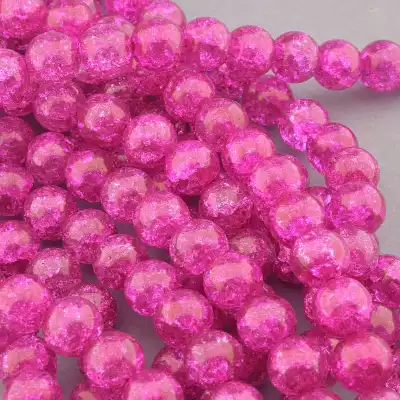 🏷️️ Намистини Кварц (імітація) 39 см 10 мм (без застібки) на нитці F-59441