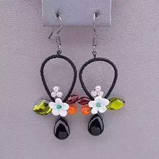 Сережки Агат