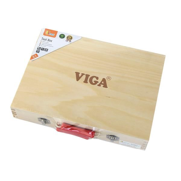 Дерев'яний ігровий набір Viga Toys Валіза з інструментами, 10 шт. (50387) 50387 50387