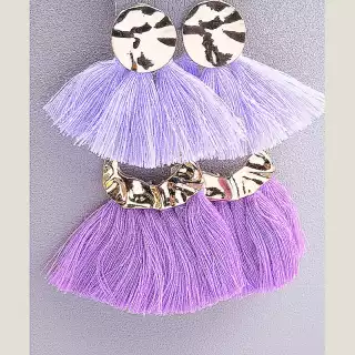 Сережки пусети Нитки FJ