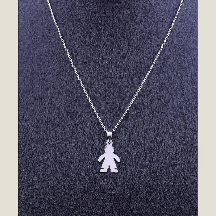 🏷️️ Підвіска хлопчик Stainless Steel 45 см ss_76842