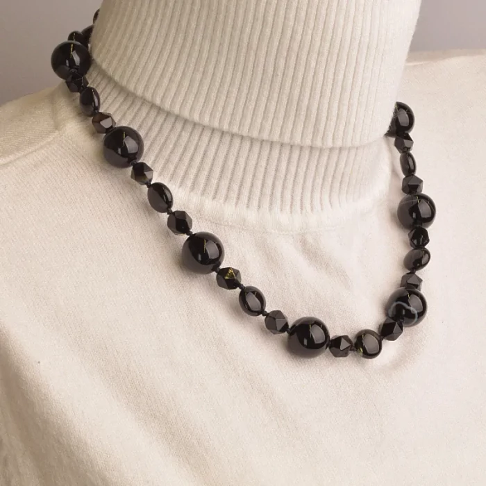 🏷️️ Намисто Агат 46 см. ss_94486