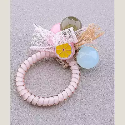 🏷️️ Резинка для волосся Flora Secret пластик F-41607