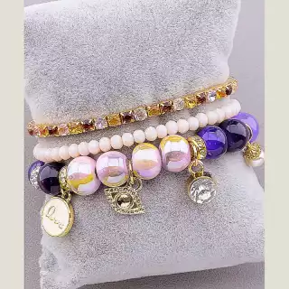 Браслет без застібки Сrystal 17 см