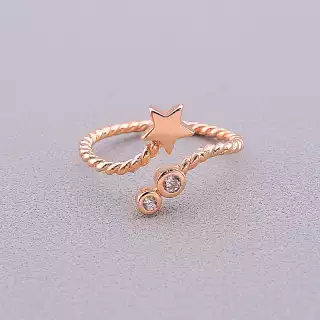 Каблучка роз'ємна FJ Сrystal