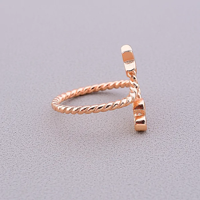 🏷️️ Каблучка роз'ємна FJ Сrystal ss_43372