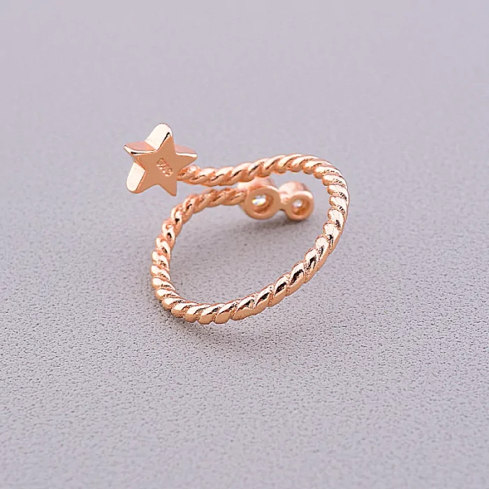 🏷️️ Каблучка роз'ємна FJ Сrystal ss_43372