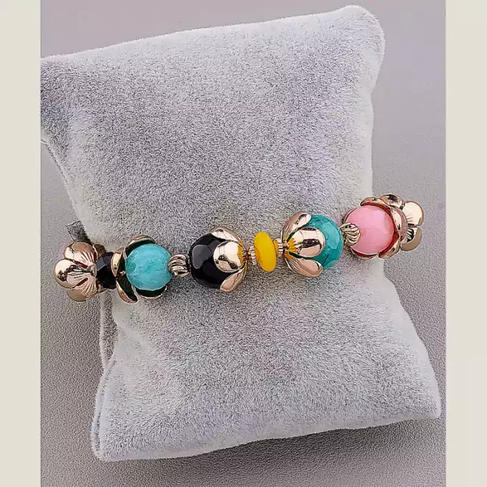 🏷️️ Браслет резинка Чеський кришталь 18 см ss_56763