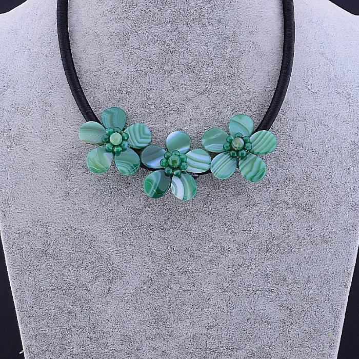 🏷️️ Намисто Агат 45 см ss_29580