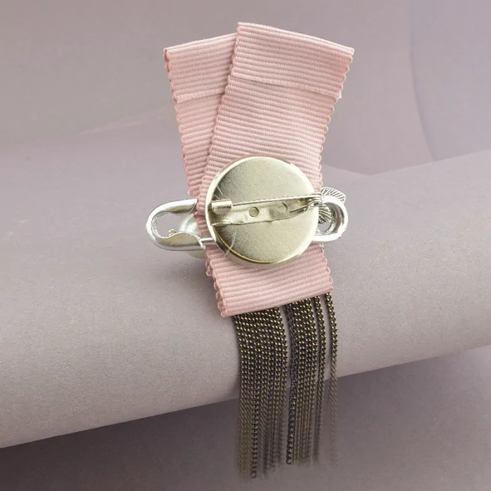 🏷️️ Брошка квіти Angel Hanbeishi (Корея) тканина ss_34428