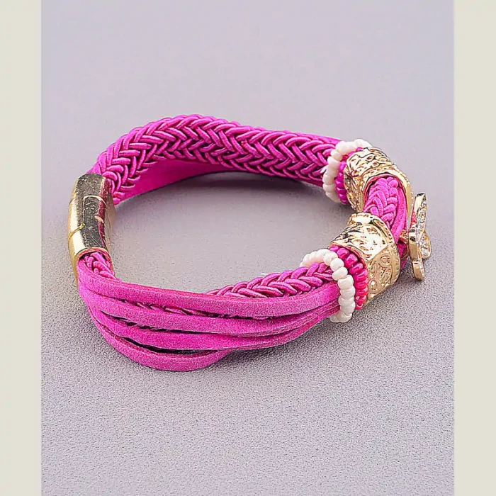 🏷️️ Браслет з магнітною застібкою Сrystal 17 см ss_15746